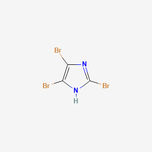 Chemical structure of 2,4,5-Tribromoimidazole