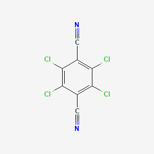 Chemical structure of Tetrachloroterephthalonitrile