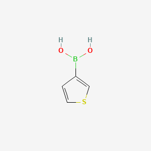 Chemical structure of 3-Thienylboronic acid