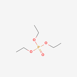 Chemical structure of Triethyl phosphate
