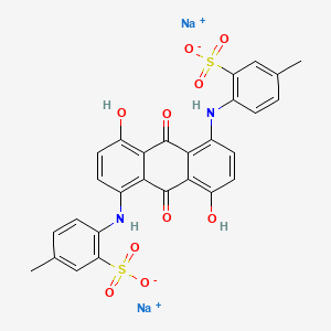 Chemical structure of Toluidine bule