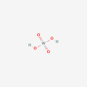 Chemical structure of Tungstic acid