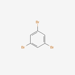 Chemical structure of 1,3,5-Tribromobenzene