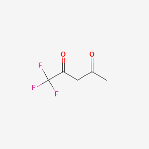 Chemical structure of Trifluoroacetylacetone