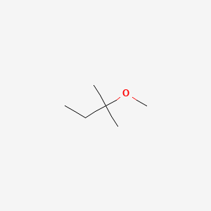 Chemical structure of Tert-Amyl Methyl Ether