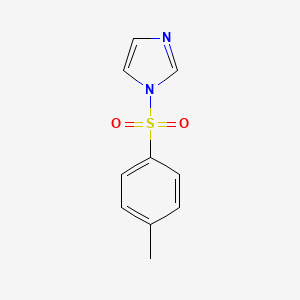 Chemical structure of 1-(p-Toluenesulfonyl)imidazole
