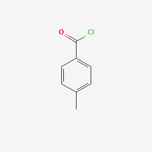 Chemical structure of p-Toluoyl chloride