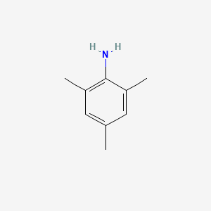 Chemical structure of 2,4,6-Trimethylaniline