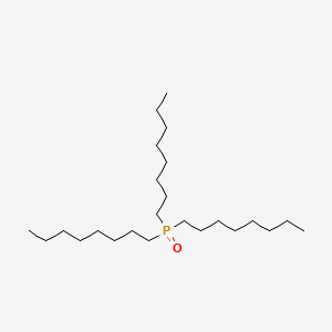 Chemical structure of Trioctylphosphine oxide