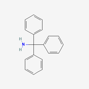 Chemical structure of Tritylamine