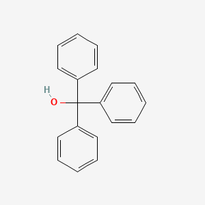 Chemical structure of Triphenylmethanol