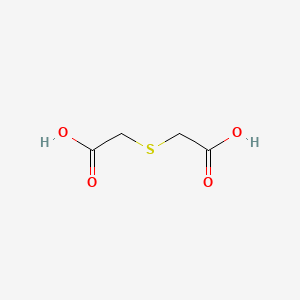 Chemical structure of Thiodiglycolic acid