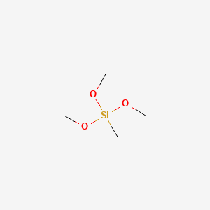 Chemical structure of Trimethoxymethylsilane