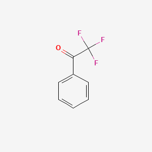 Chemical structure of 2,2,2-Trifluoroacetophenone