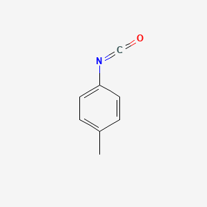 Chemical structure of p-Tolyl isocyanate