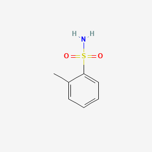 Chemical structure of o-Toluenesulfonamide