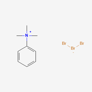 Chemical structure of Trimethylphenylammonium tribromide