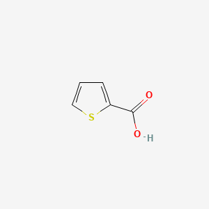 Chemical structure of 2-Thiophenecarboxylic acid