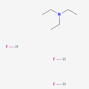 Chemical structure of Triethylamine trihydrofluoride