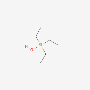 Chemical structure of Triethylsilanol