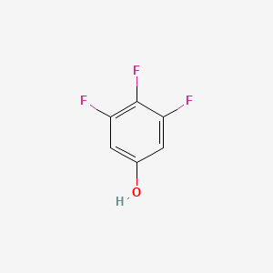 Chemical structure of 3,4,5-Trifluorophenol