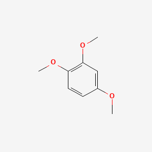 Chemical structure of 1,2,4-Trimethoxybenzene