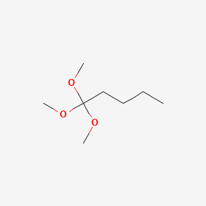 Chemical structure of Trimethyl orthovalerate