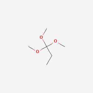 Chemical structure of 1,1,1-Trimethoxypropane