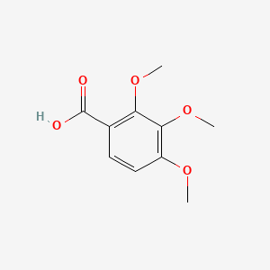 Chemical structure of 2,3,4-Trimethoxybenzoic acid