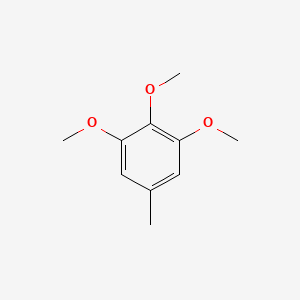 Chemical structure of 3,4,5-Trimethoxytoluene