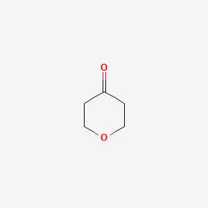 Chemical structure of Tetrahydro-4H-pyran-4-one