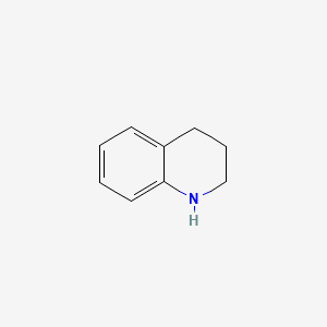 Chemical structure of 1,2,3,4-Tetrahydroquinoline