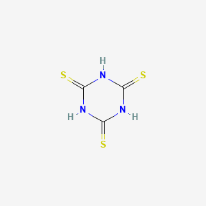 Chemical structure of Trithiocyanuric acid