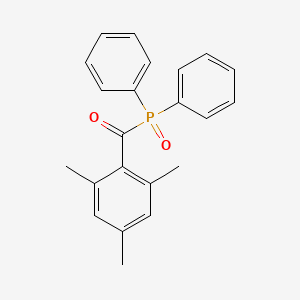Chemical structure of 2,4,6-Trimethylbenzoyl diphenylphosphine oxide