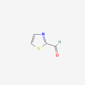 Chemical structure of 2-Thiazolecarboxaldehyde