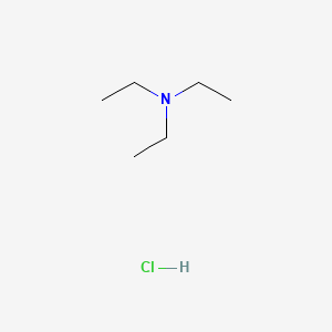 Chemical structure of Triethylamine hydrochloride