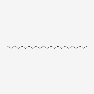 Chemical structure of Tricosane