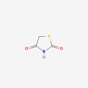 Chemical structure of Thiazolidinedione