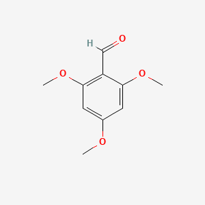 Chemical structure of 2,4,6-Trimethoxybenzaldehyde