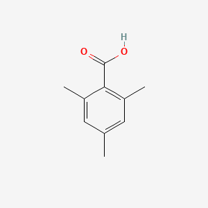 Chemical structure of 2,4,6-Trimethylbenzoic acid