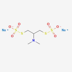Chemical structure of Thiosultap disodium