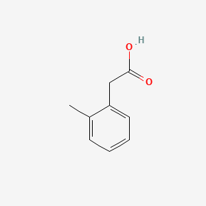 Chemical structure of o-Tolylacetic acid