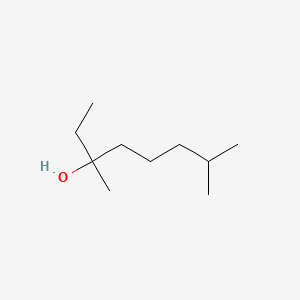 Chemical structure of Tetrahydrolinalool