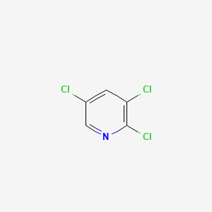 Chemical structure of 2,3,5-Trichloropyridine