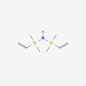 Chemical structure of 1,1,3,3-Tetramethyl-1,3-divinyldisilazane