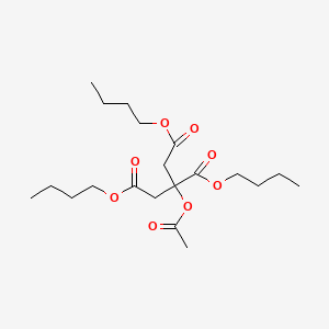 Chemical structure of Acetyl Tributyl Citrate