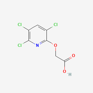 Chemical structure of Triclopyr