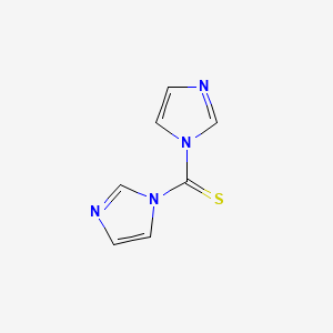 Chemical structure of 1,1'-Thiocarbonyldiimidazole