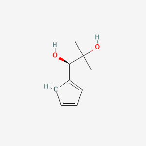 Chemical structure of 4-Nonylphenol branched ethoxylated