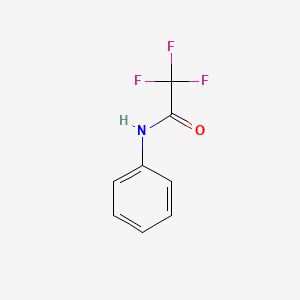 Chemical structure of N-Trifluoroacetylaniline